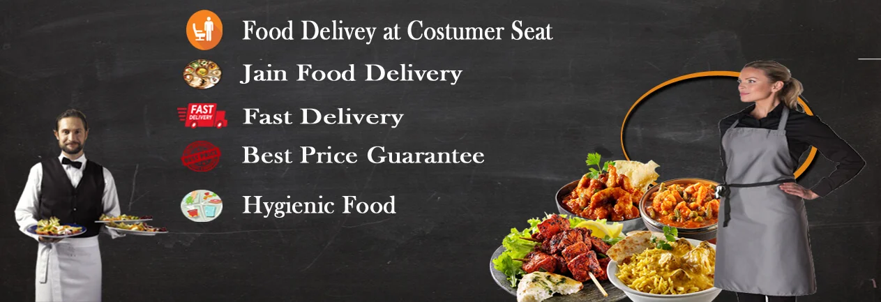 food delivery in train